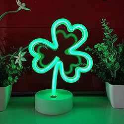 JYWJ Neon Signs with Holder Base,USB or 3-AA