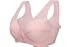High quality, seamless and wireless bra, front zip