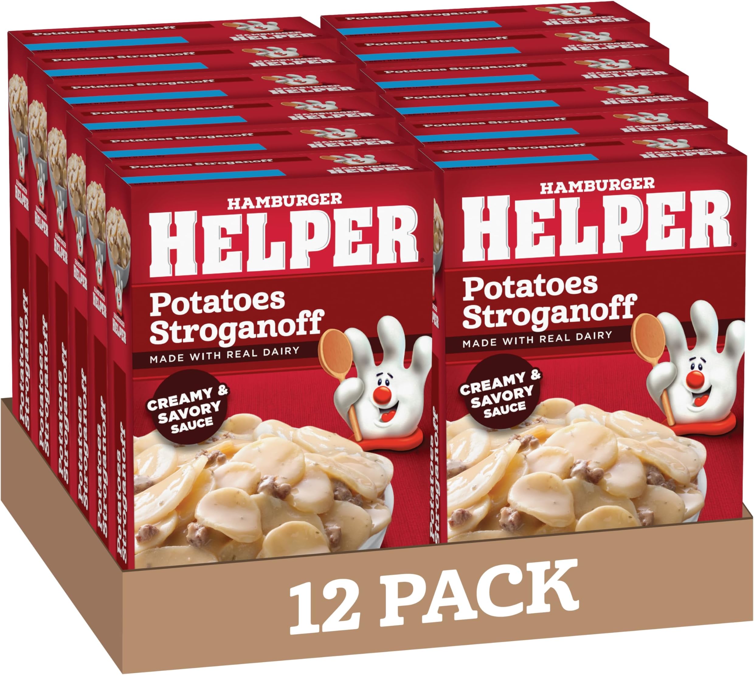 Hamburger Helper Potatoes Stroganoff, 5.0 Ounces, 12 per Case Pricepulse