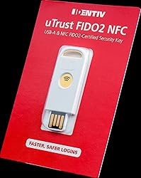 Identiv uTrust FIDO2 NFC Security Key USB-A