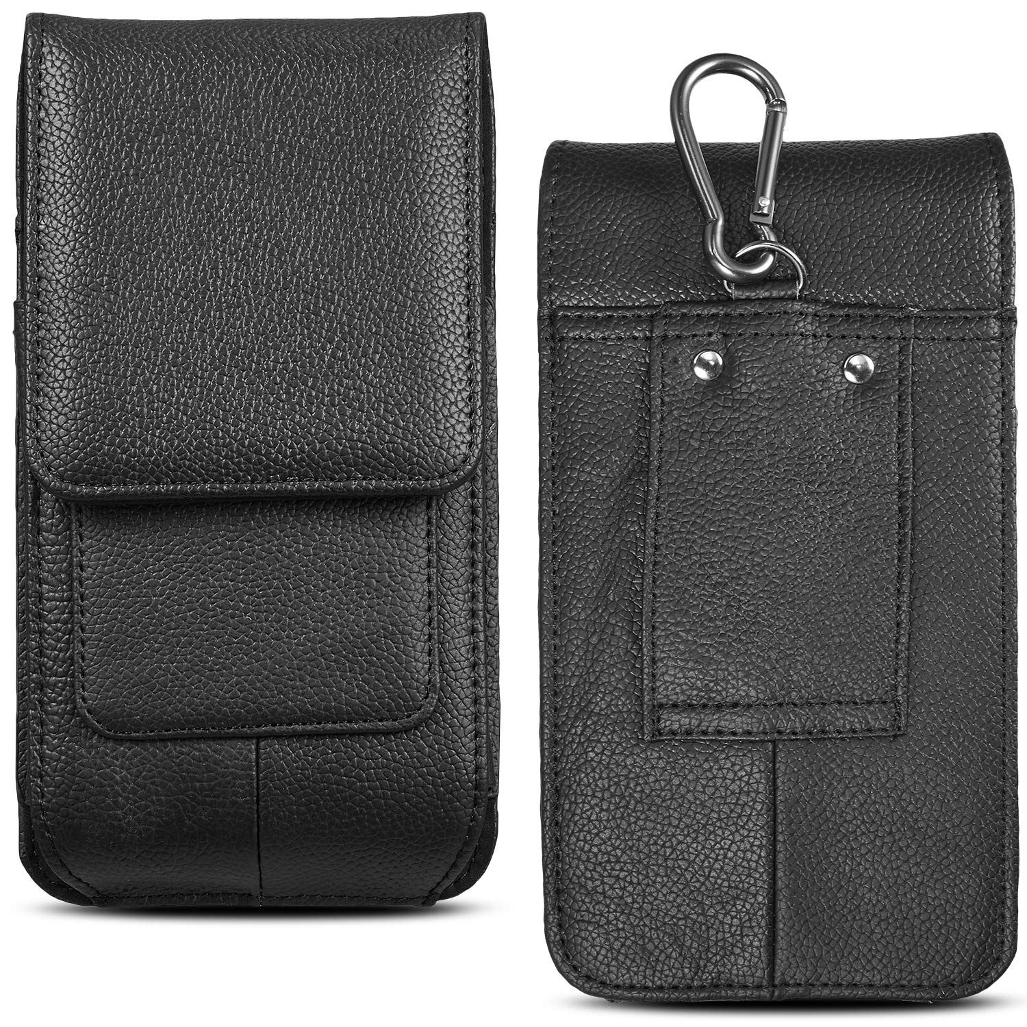 for iPhone 6 12 Mini iPhone 7 Belt Case, Vertical Cell Phone Carrying Belt Holster Case [Premium Leather] for iPhone 8 6S 7