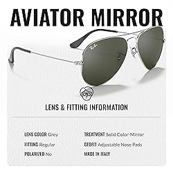 Ray-Ban RB3025 Aviator Mirror Pilot Shape