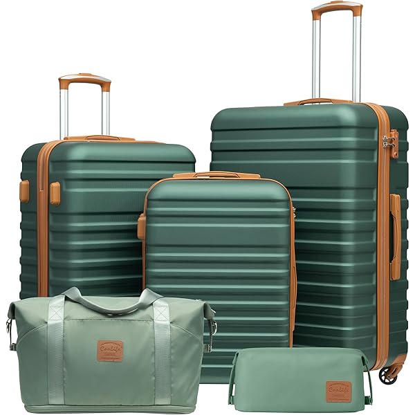 Amazon.com | Coolife Luggage Set 3 Piece Luggage Set Carry On
