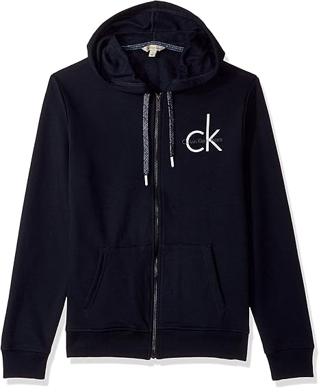 calvin klein zipper hoodie