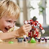 LEGO Sonic Knuckles Guardian Mech 76996 with Master Emerald and Rouge view 8