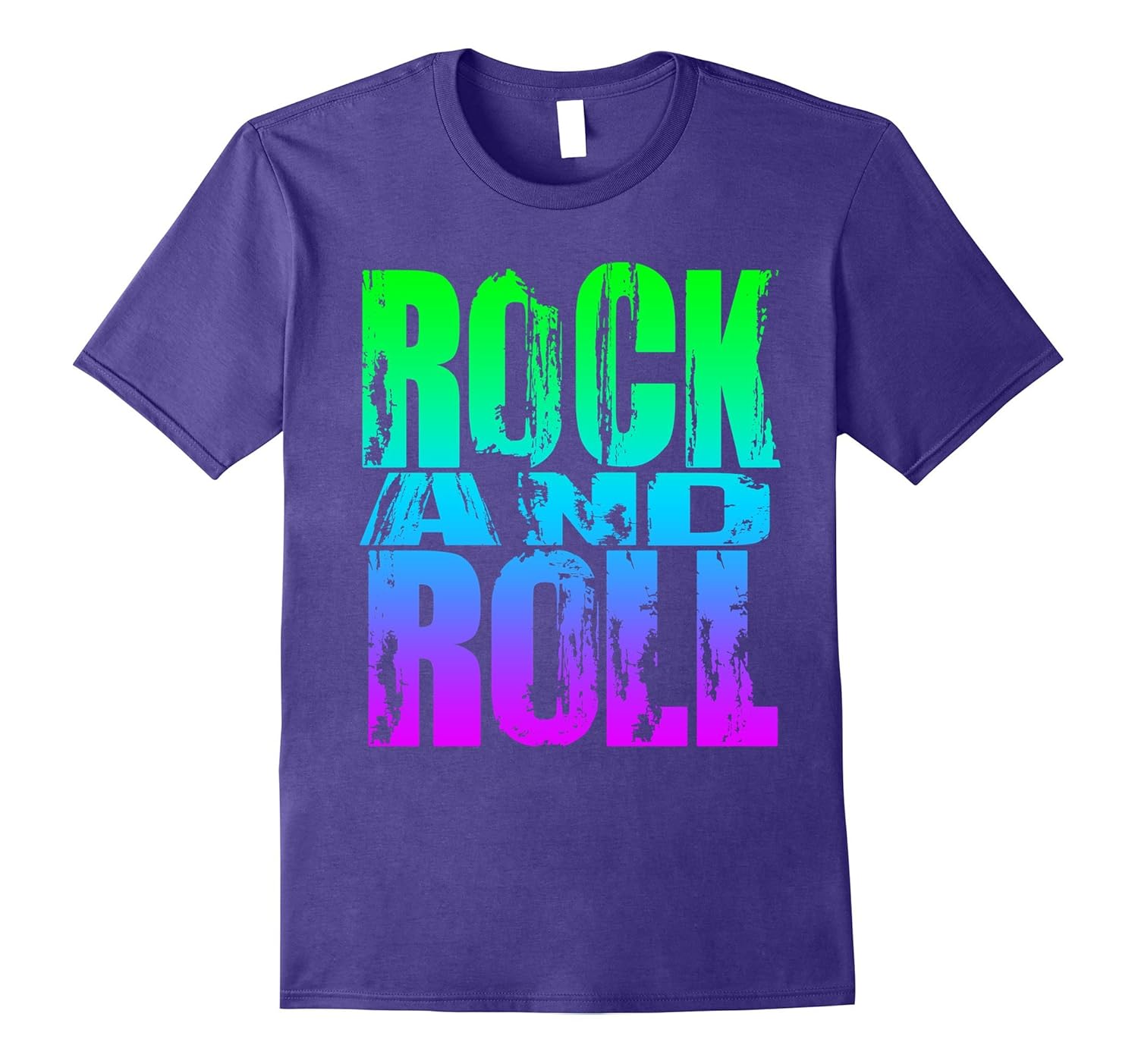 Retro 80's Rock And Roll T-Shirt With Bright Neon Colours-Rose