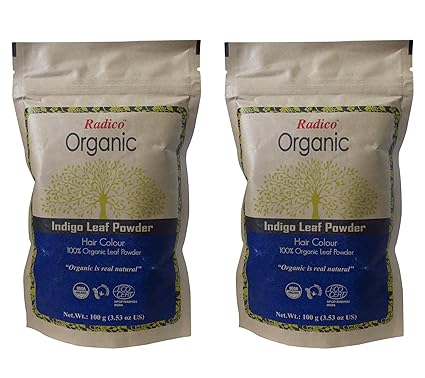 Radico Colour Me Organic Indigo Powder - Twin Pack, 200g