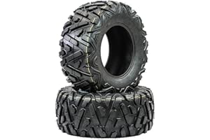 Set of 2 Hakuba Ramhorn Offroad ATV/UTV Tire, 24x10-11, 6PR/TL (6 Ply, Tubeless) All-Terrain, Bighorn Style Tire