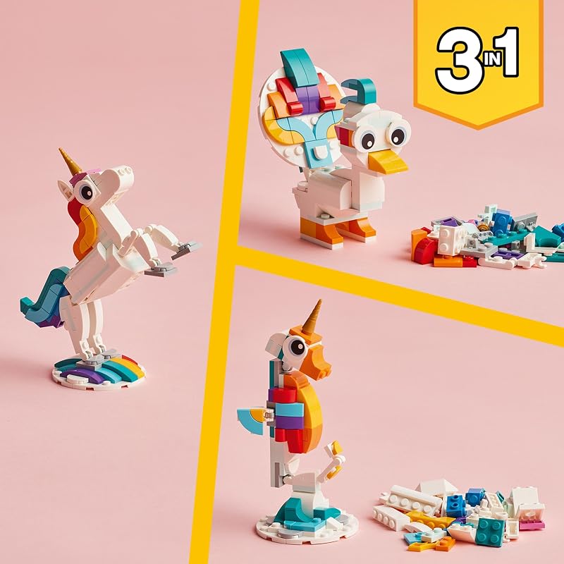 Creator 3-en-1 La Licorne Magique 31140