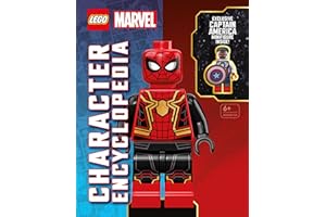 LEGO Marvel Character Encyclopedia: With Exclusive Captain America Minifigure