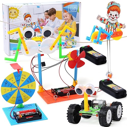Bambebe Science Experiments for Kids, Educational STEM Toys Gifts for 6 7 8 9 10 11 12 Years Old Boys Girls, Engineering Kits for Kids, Electronics Robotic Kits for 6-12 Years Old Boys