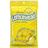 Lemonhead Hard Candy, Lemon, 8 Ounce Bag, Pack of 12