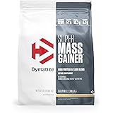 Dymatize Super Mass Gainer Protein Powder, 1280 Calories & 52g Protein, Gain Strength & Size Quickly, 10.7g BCAAs, Mixes Easi