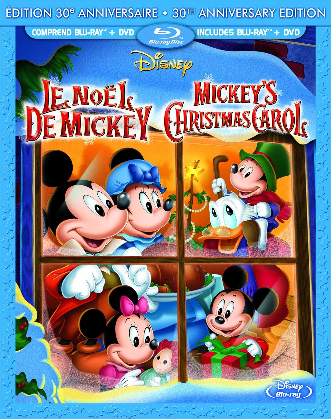 Noël de Mickey : Édition 30e anniversaire Bilingual Blu-ray + DVD