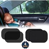 EcoNour Car Shades for Side Windows Baby | Complete Sun Protection Car Window Covers for Privacy Blackout | UV Protection Bab