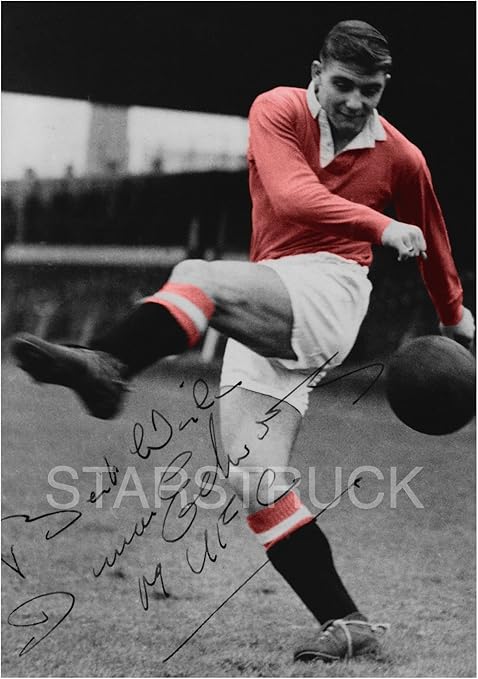 Manchester United Fc Busby Babes Legend Duncan Edwards Signed Pre Printed Exclusive A4 Print Amazon Co Uk Sports Outdoors