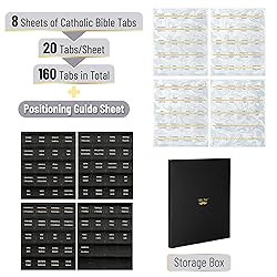 Mr. Pen- Leather Bible Tabs, 160 Tabs, Laminated