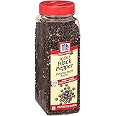 McCormick Whole Black Pepper, Made with Whole Peppercorns, 17.5 oz