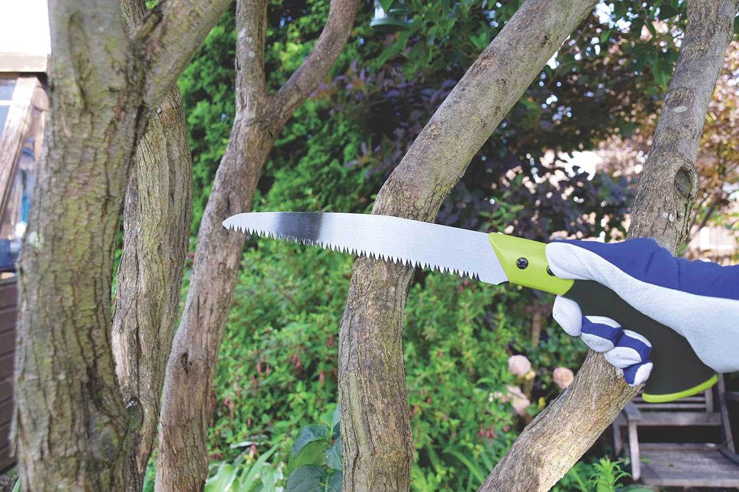 Spear & Jackson 4938KEW Kew Gardens Collection Fixed Blade Pruning Saw & Scabbard - Image 3