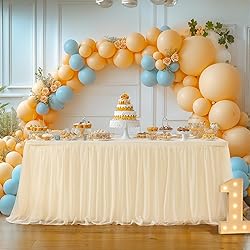 HB HBB MAGIC Champagne Tablecloth Rectangle Table