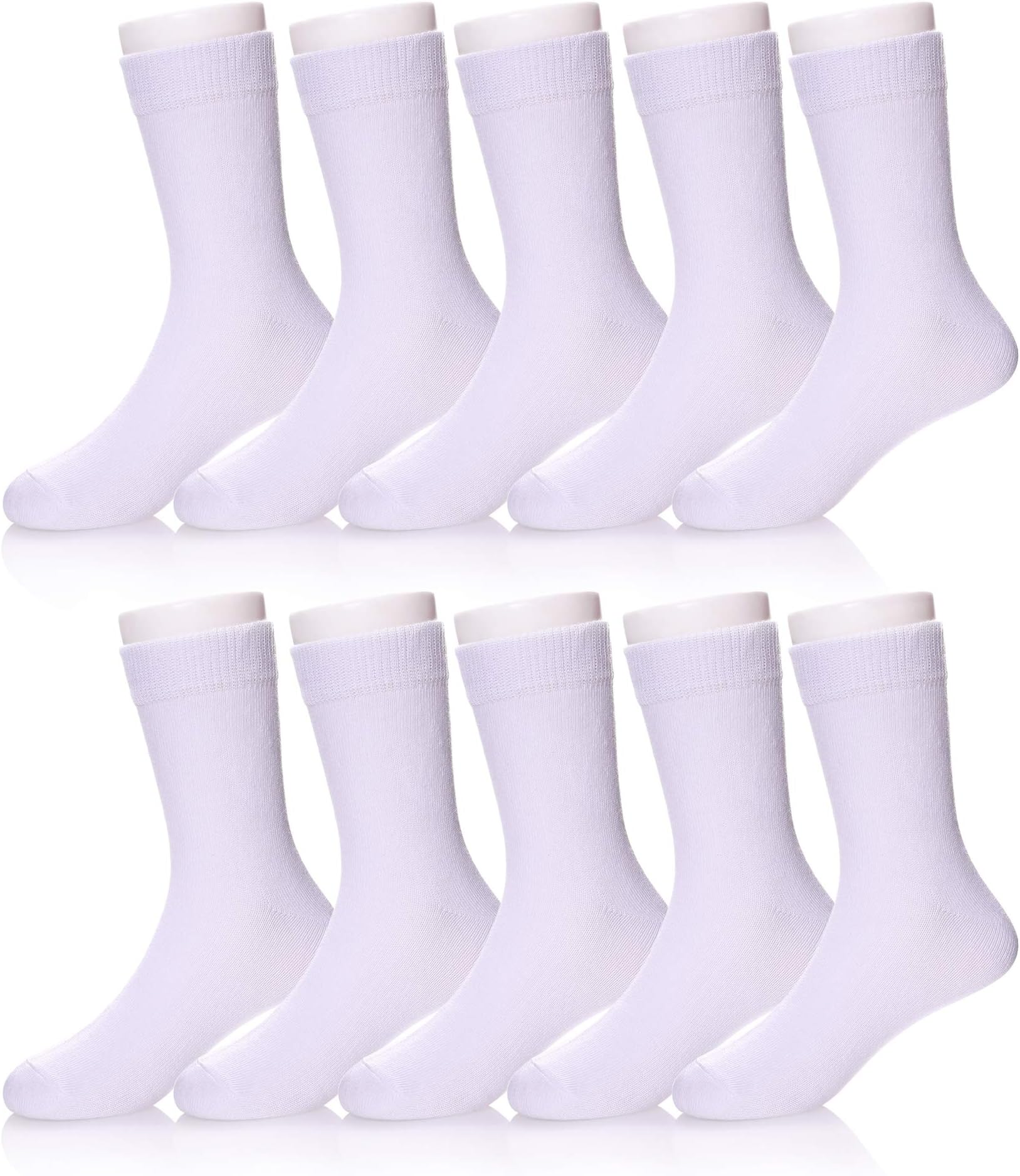 BACK TO SCHOOL SOCKS- 10 Pairs Toddler Kids Girls Boys Soft Comfort Warm Cotton Socks For 3-12 Years Old