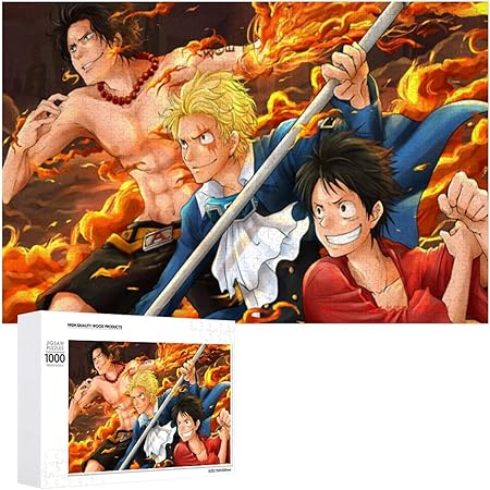 Amazon One Piece ジグソーパズル 1000ピース Diy 絵画 学生 子供 大人 Jigsaw Puzzle 木製パズル 溢れる想い おもちゃ 幼児 アニメ 漫画 壁飾り 入園祝い 新年 ギフト 誕生日 クリスマス プレゼント 贈り物 ジグソーパズル おもちゃ