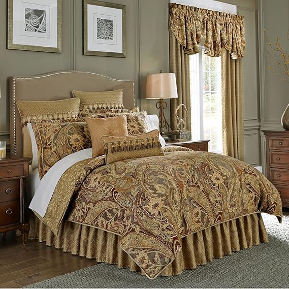 Croscill Ashton 4Piece Queen Comforter, Multi Amazon.ca Home & Kitchen