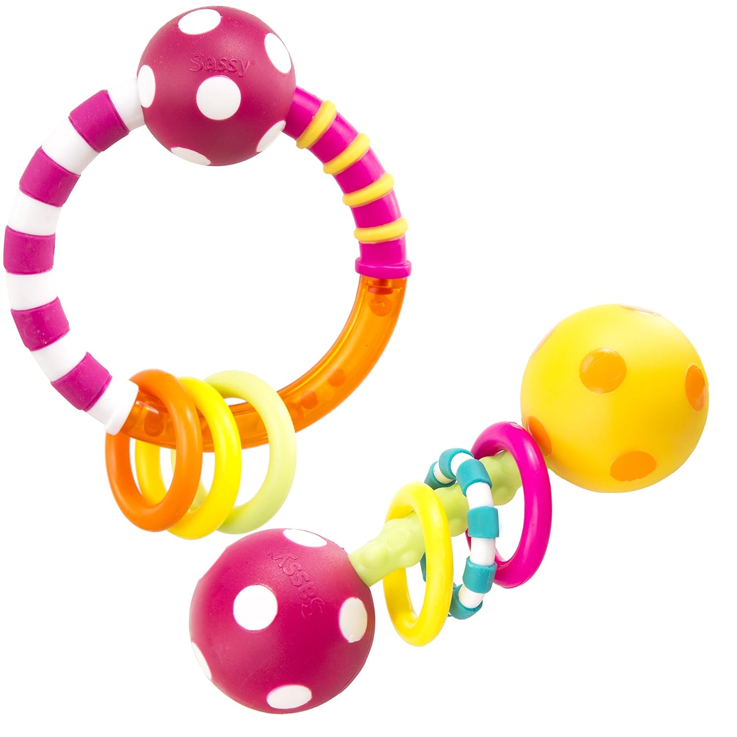 sassy my first rattles