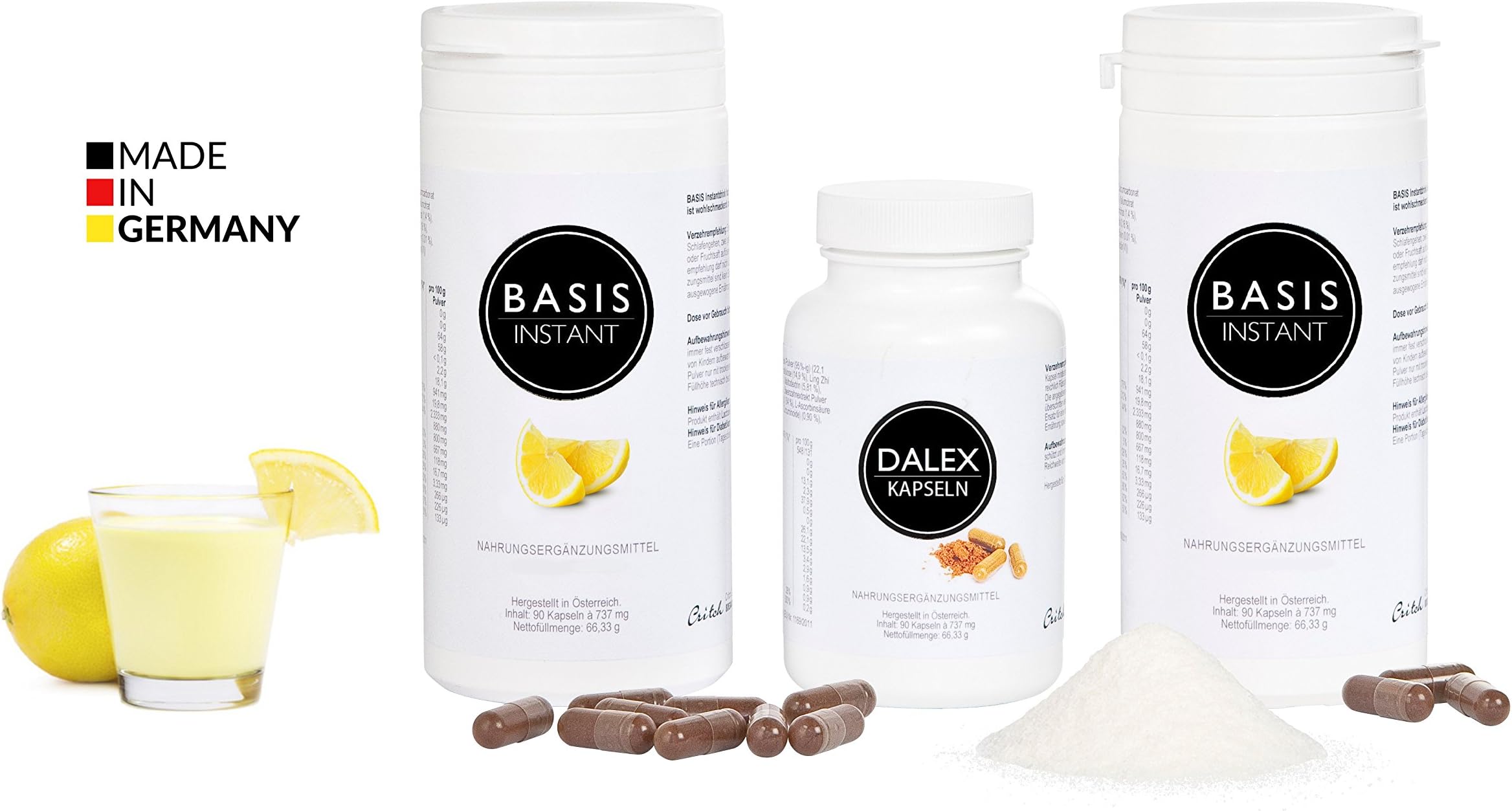30 days body detox & colon cleansing diet - CRITCH DETOX (lemon) contains 40 mineral drinks and 90 capsules to purify colon and liver with lactobacillus, psyllium and psyllium husks - 100% vegan, gluten-, lactose- and sugarfree - probiotics and fiber - produced in Germany