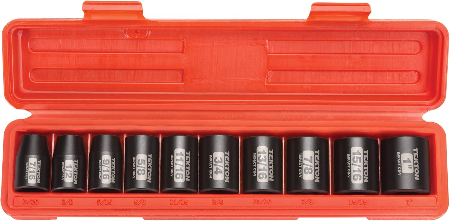 Best tekton 1 2 impact socket set sae