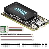 Heltec ESP32 LoRa 32 V4 Development Board with OLED Display and L76 GNSS GPS Module 27dBm High Power ESP32 S3 SX1262 Chip for Meshtastic WiFi IoT Devices Arduino Smart Home Wireless Communication