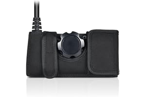 VIVELANCIA Premium Travel Transducer Cover for Garmin Livescope LVS34 - Waterproof Protective Case for Garmin Transducer Accessories