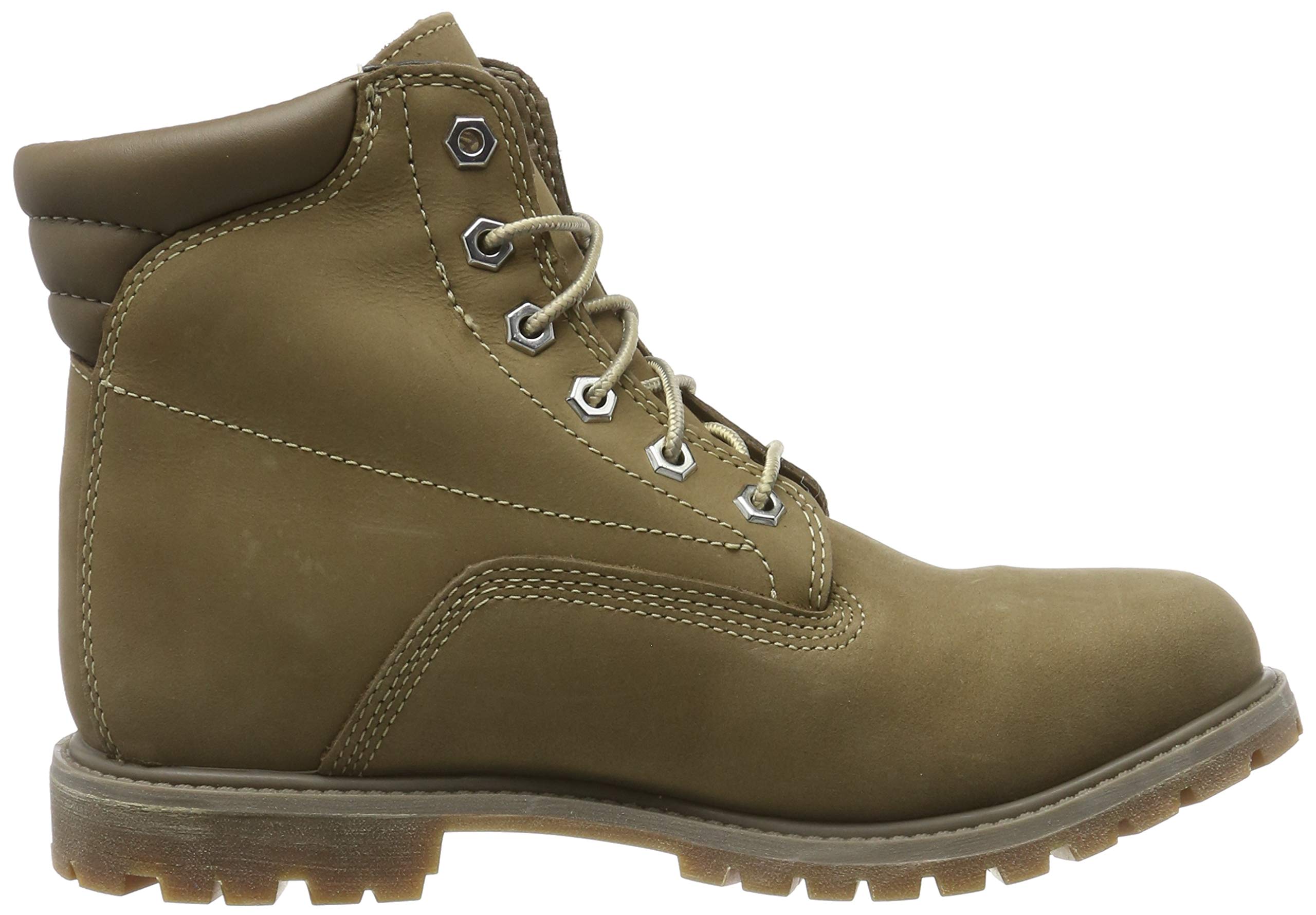 timberland waterville 6 inch boots taupe nubuck