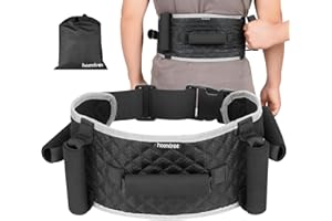 HOOMTREE Gait Belts Transfer Belts for Seniors Transfer Belt with One-Click Buckle,Nursing Gate Belts Medical with Padding Handle for Elderly,Patient,Pediatric,Handicap,Physical Therapy