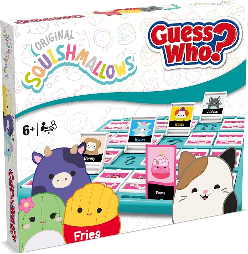 Winning Moves Squishmallows Guess Who Board Game Ages 6 Up Brand New