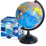 6'' Geographic World Globe for Kids,Educational