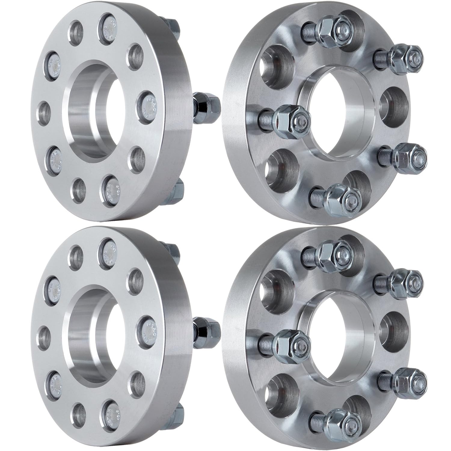 Amazon.com: ECCPP 5x4.5 Hubcentric Wheel Spacer Adapters 5 lug 4X 25mm (1")  5x114.3 to 5X114.3mm or 5x4.5 to 5x4.5 64.1mm Fits Acura RL CL RSX TSX TL  Honda ...