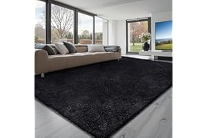 VEVOR Indoor Plush Area Rugs, 8 x 10 ft Soft Plush Carpet, Furry Shag Area Rugs for Living Room, Bedroom, Sunroom, Modern Hom