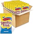 SWEDISH FISH Soft & Chewy Candy, Bulk Candy, 12-8 oz Bags