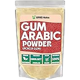XPRS Nutra Gum Arabic Powder - Premium Acacia 1 Pound - Food Grade Powdered for Watercolor Paint - Arabic for Baking and More