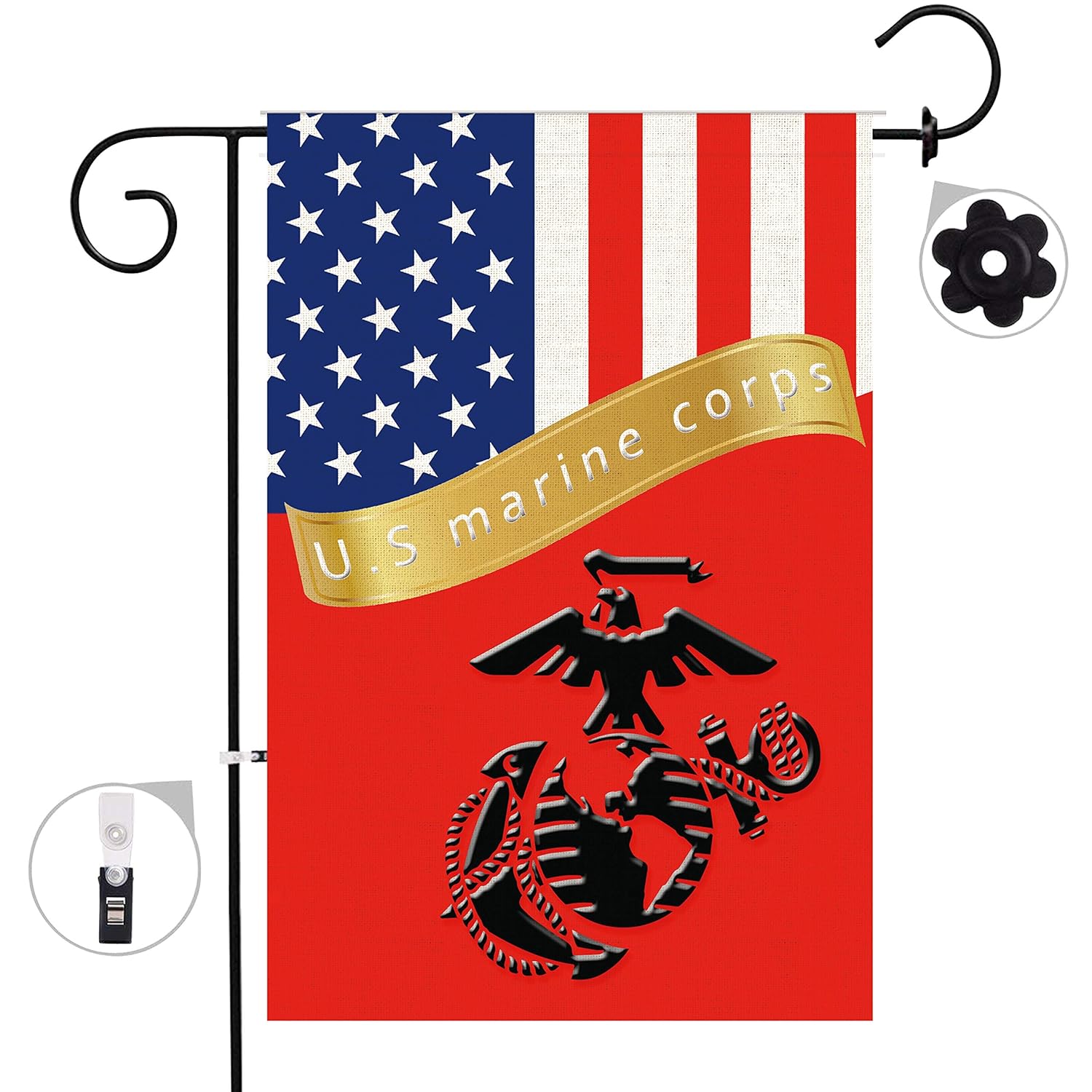 Best 12 X 18 Garden Flag Marines