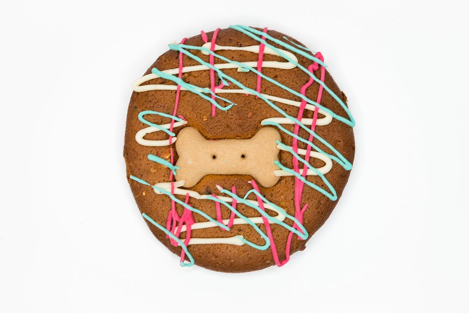 The Barking Bakery Vanilla Carob Cookie, 60 g (Pack of 1)
