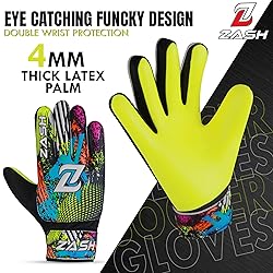ZASH Soccer Goalie Gloves for Kids, Youth & Adult