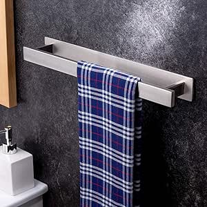 YIGII Toallero Baño Sin Taladro Toalleros Baño Adhesivo ...