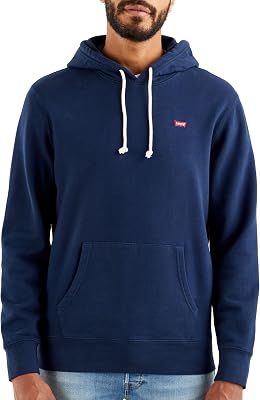 Sweatshirt, Hoodie para Hombre, Dress Blues, L