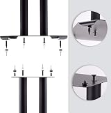 Duronic SPS1022 Floor Speaker Stand Pair Hifi Bluetooth Loudspeaker 60cm Medium view 3