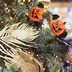 Halloween Pumpkin Skull Ghost Miniature Tree Topper