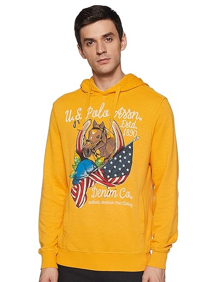us polo men's sweatshirt
