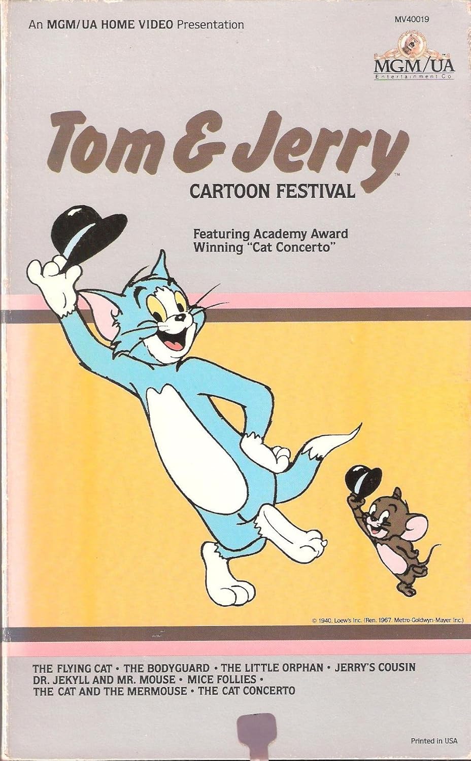 Tom & Jerry Cartoon Festival featuring Cat Concerto Tom