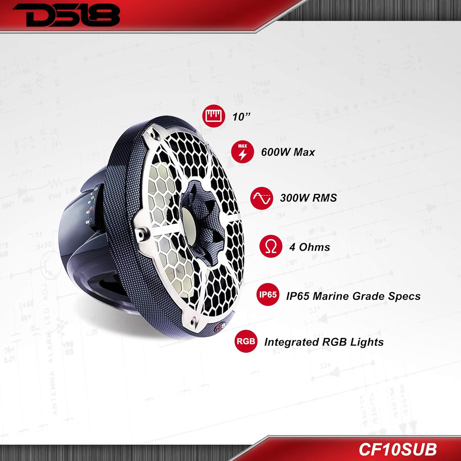 ds18 marine subwoofer